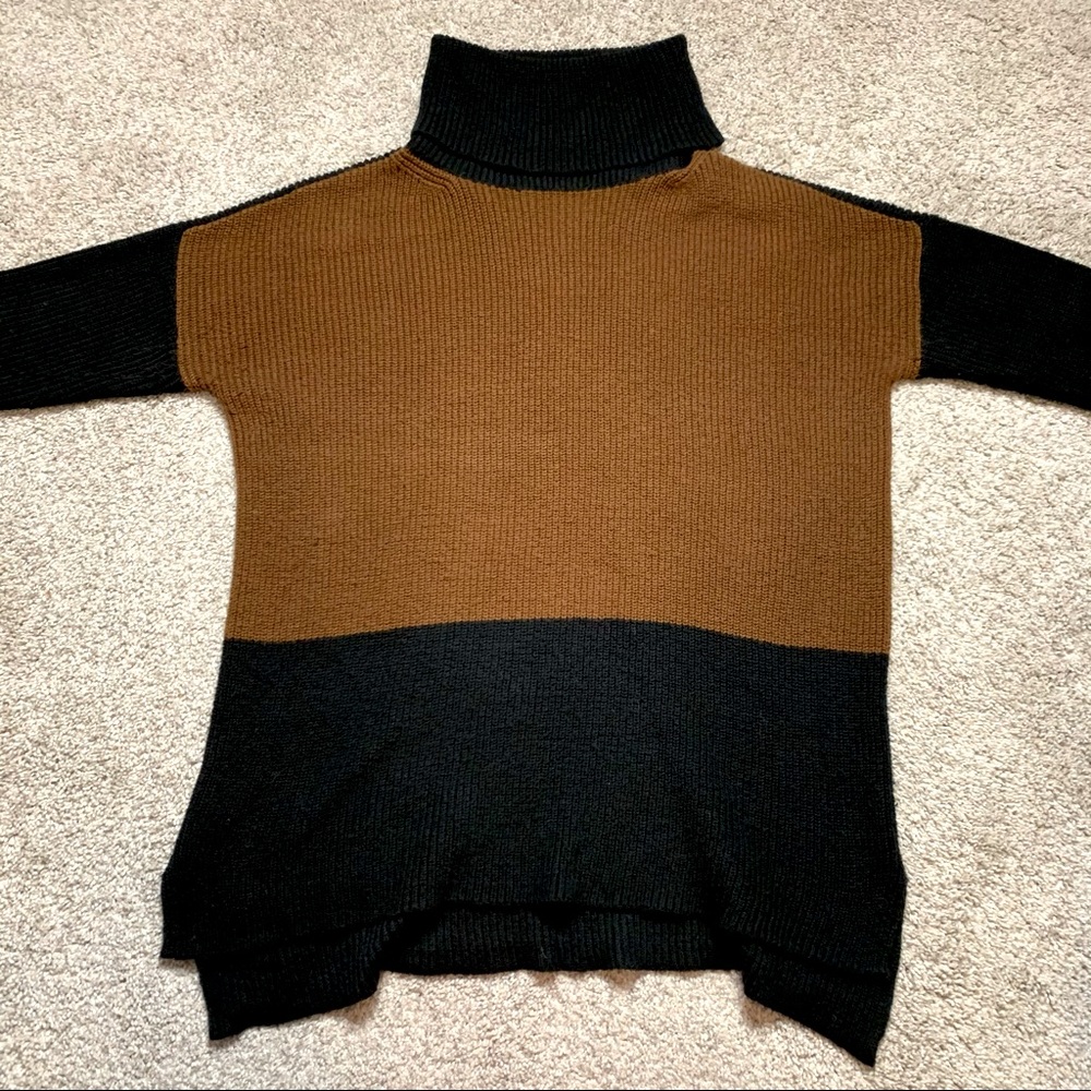 Ann Taylor Oversized Turtleneck Sweater- S